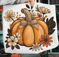 Floral Pumpkin Shirt