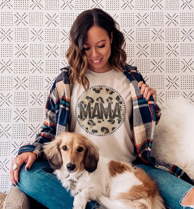 Leopard Name T-Shirt