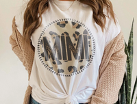 Leopard Name T-Shirt