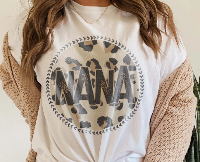 Leopard Name T-Shirt