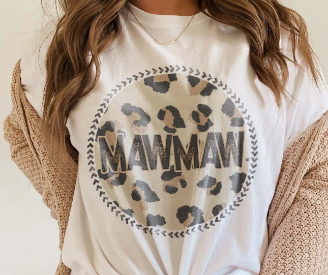 Leopard Name T-Shirt