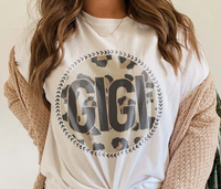 Leopard Name T-Shirt