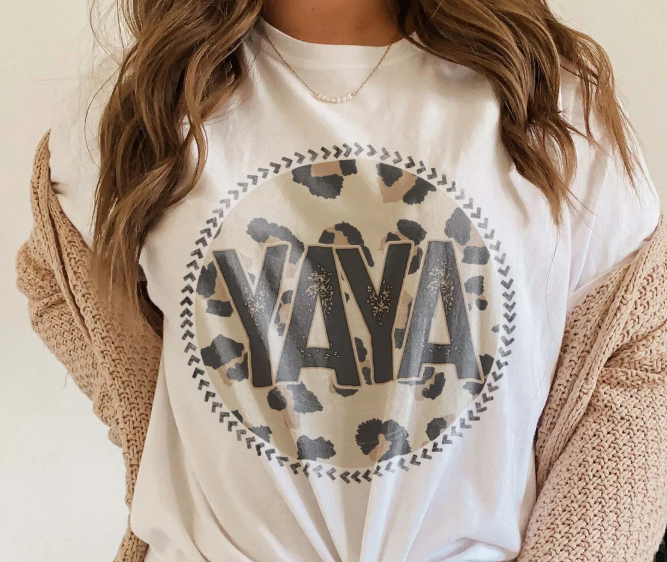 Leopard Name T-Shirt