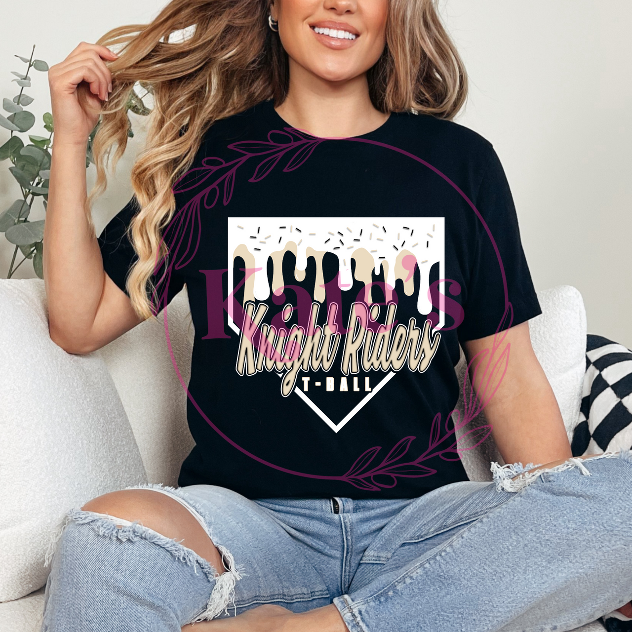 Homeplate Knight Riders Drip Shirts