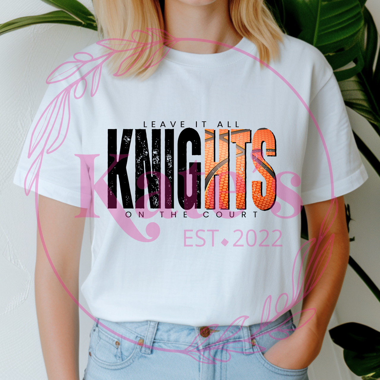 Knights Basketball Leave It All On the Court Shirt