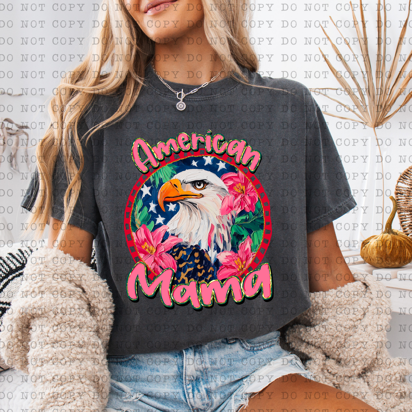 American Mama Direct-To-Film Transfer