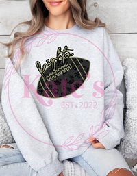 Knights Football Faux Glitter Cheetah Shirt