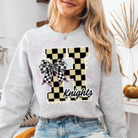 H Knights Checkered Spirit Shirt