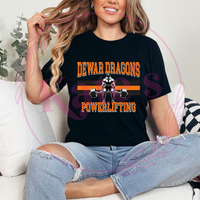 Dewar Dragons Powerlifting Fundraiser T-Shirts