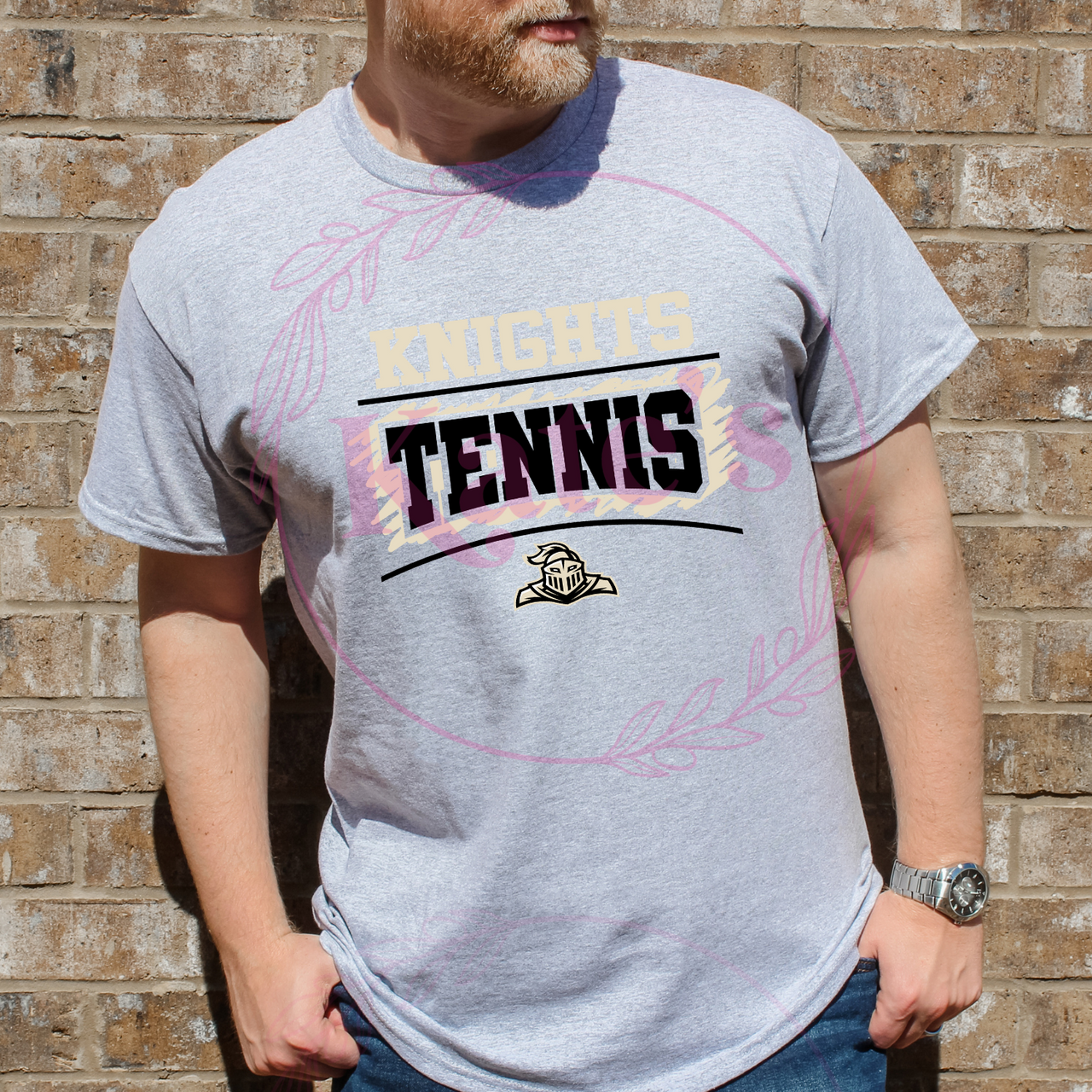 Knights Tennis Mascot T-Shirt