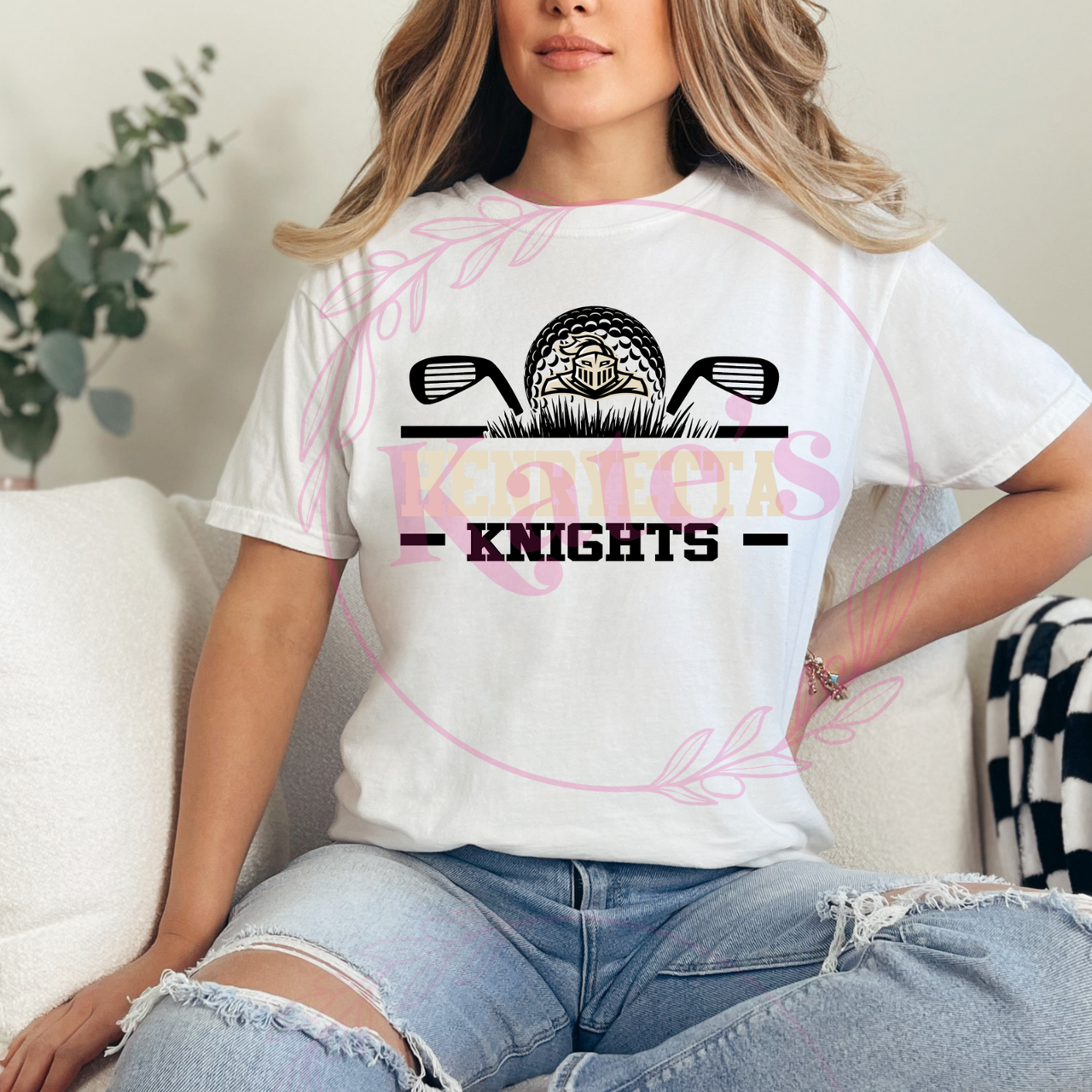 Henryetta Knights Golf T-Shirt
