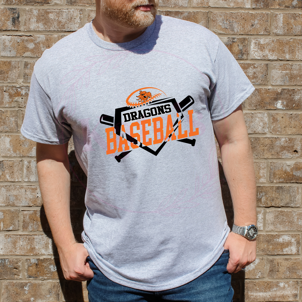 Dragons Baseball T-Shirt