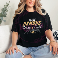 Beggs Demons Track and Field T-Shirt