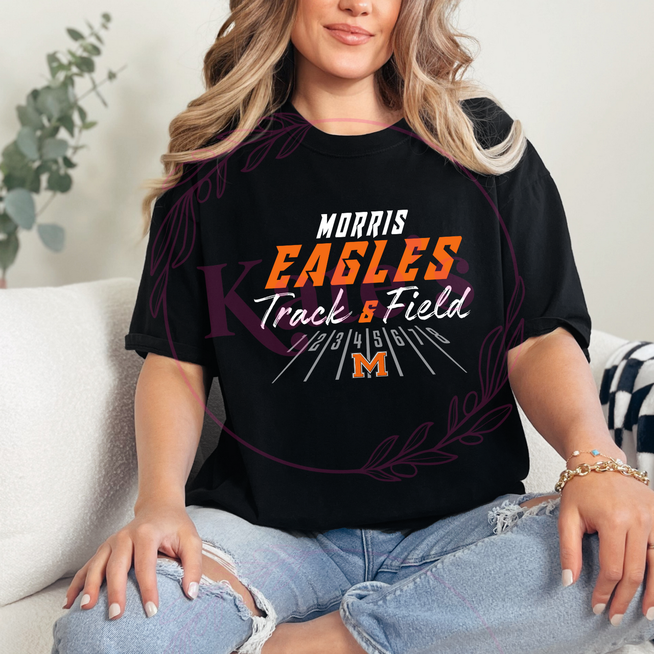 Morris Eagles Track and Field T-Shirt