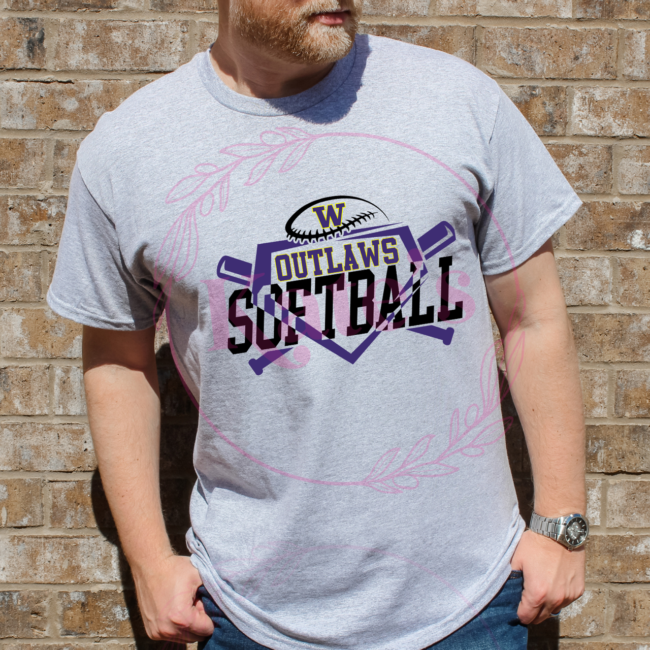 Outlaws Softball T-Shirt