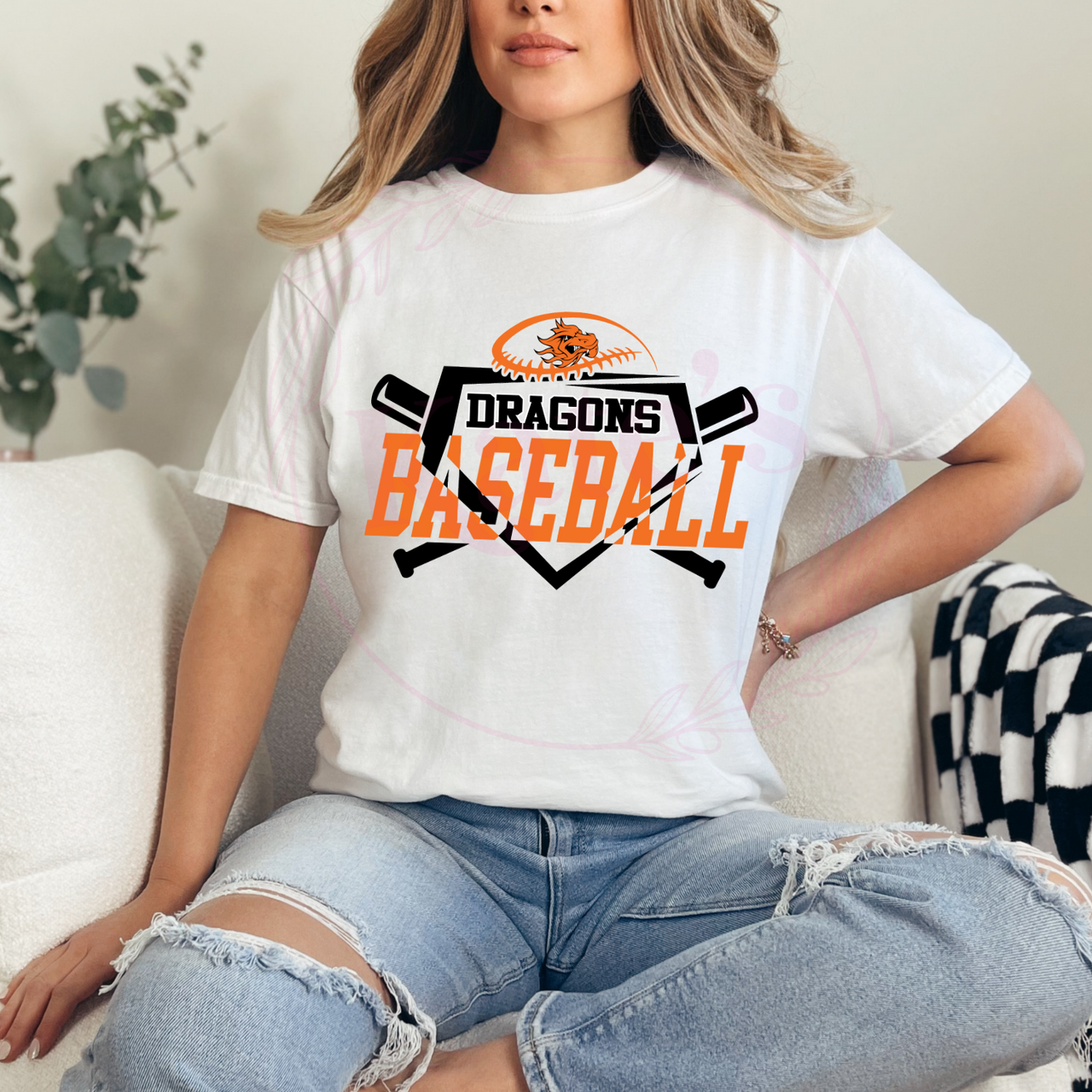 Dragons Baseball T-Shirt