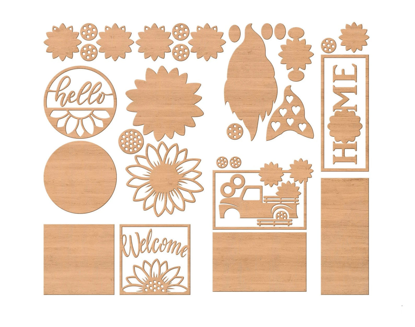 Summer Wood Tiered Tray DIY