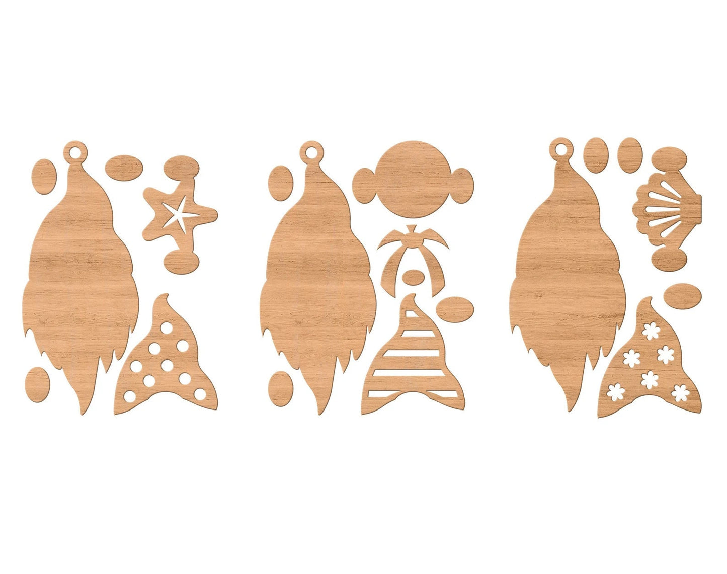 Summer Wood Gnome Ornament