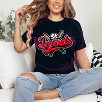 Little Legends Bat and Ball T-Ball Shirts