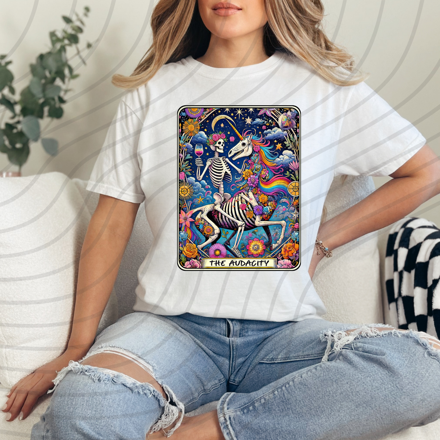 The Audacity Tarot Direct-To-Film Transfer