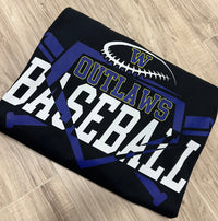 Outlaws Baseball T-Shirt