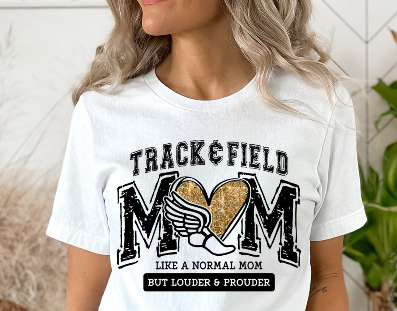 Track & Field Mom (Like A Normal Mom) T-Shirt