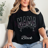 Mama Bow Comfort Colors T-Shirt