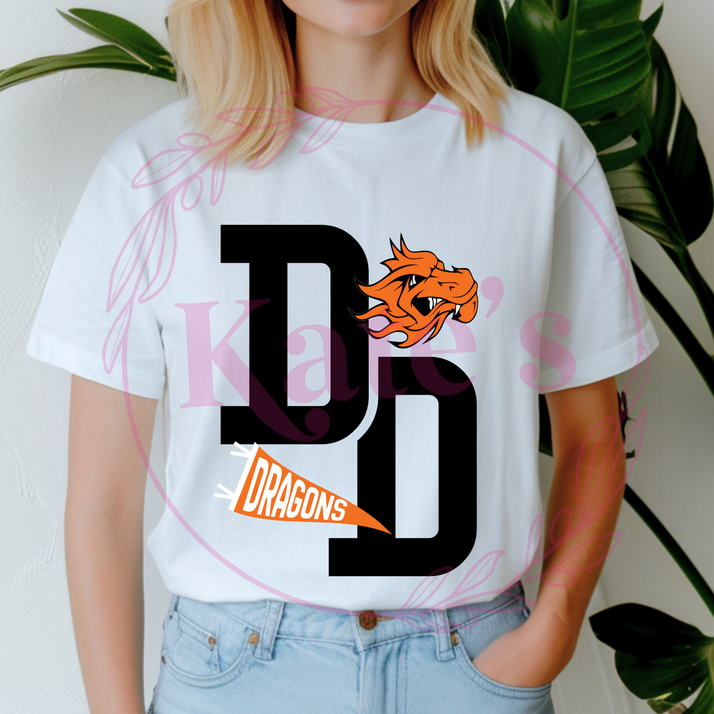 Football Varsity Custom Mascot Kids T-Shirts