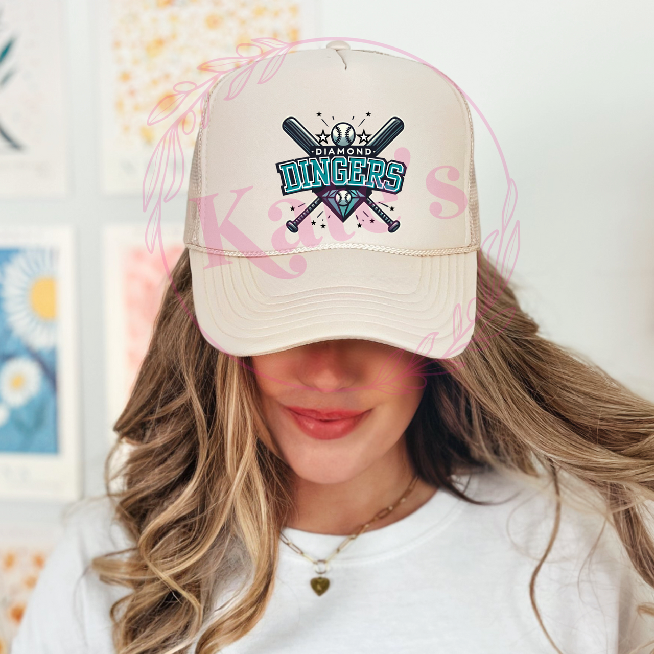 Diamond Dingers Baseball Hats