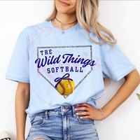 The Wild Things Glitter Homeplate Shirts