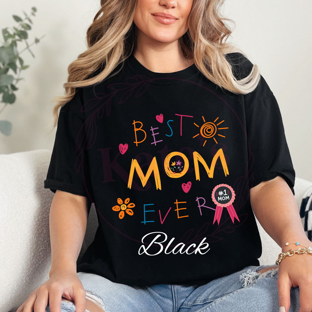 Best Mom Ever Comfort Colors T-Shirt