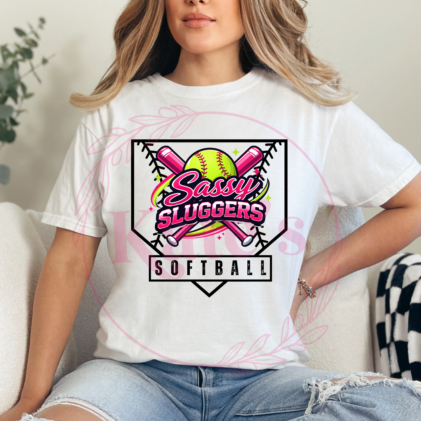 Sassy Sluggers Homeplate Shirts