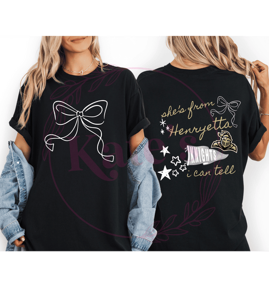 She's From Custom Town Spirit Kids T-Shirts