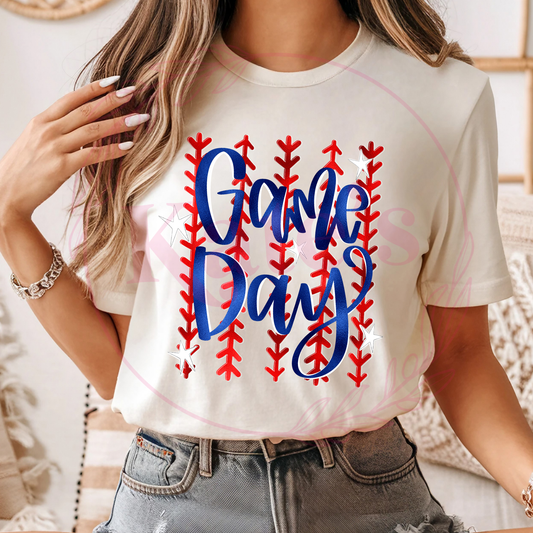 Metallic Game Day Shirt