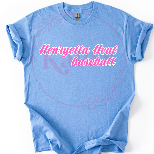 Henryetta Heat Baseball Shirt
