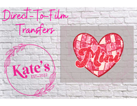 Mini Heart - 9 Color Direct-To-Film Transfer