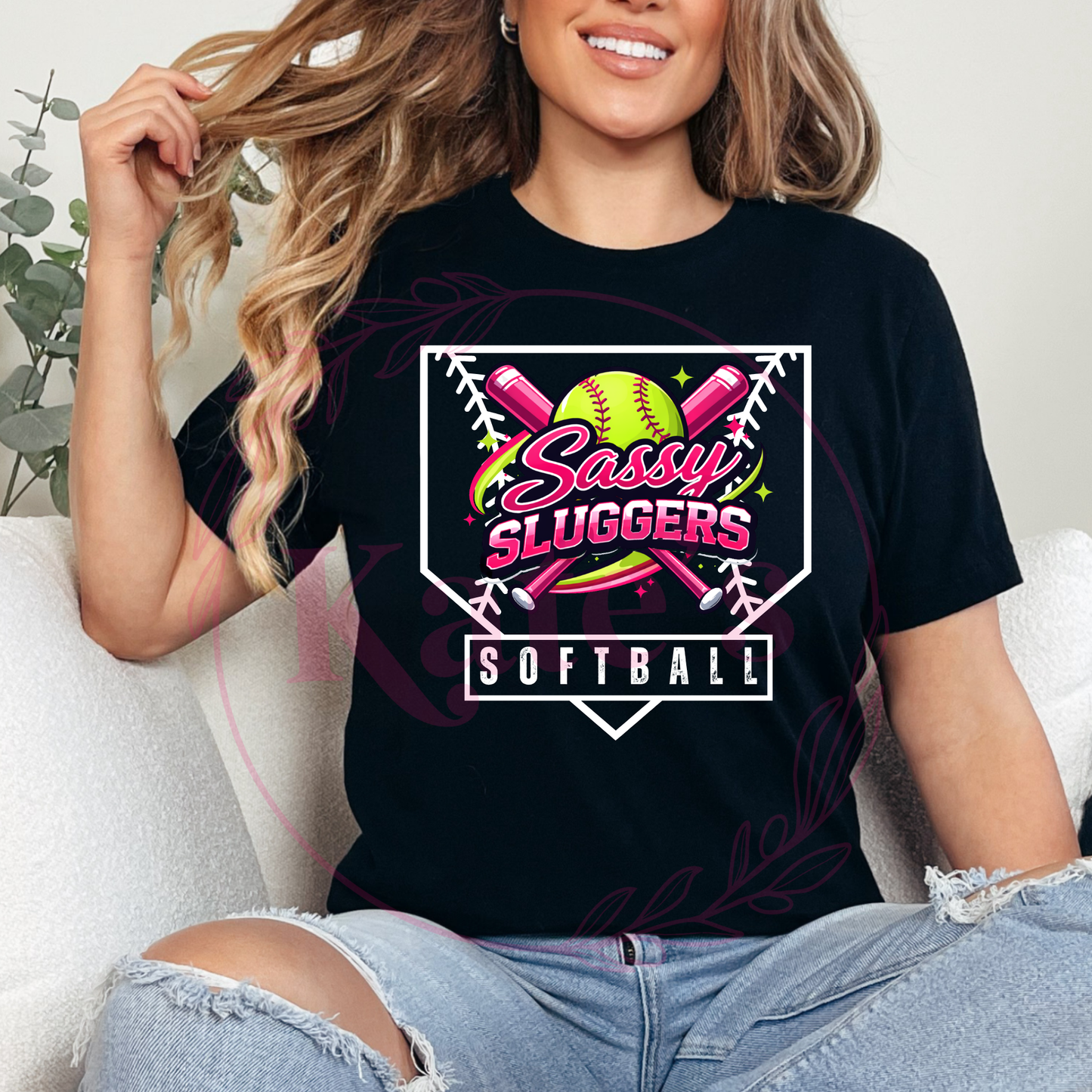 Sassy Sluggers Homeplate Shirts