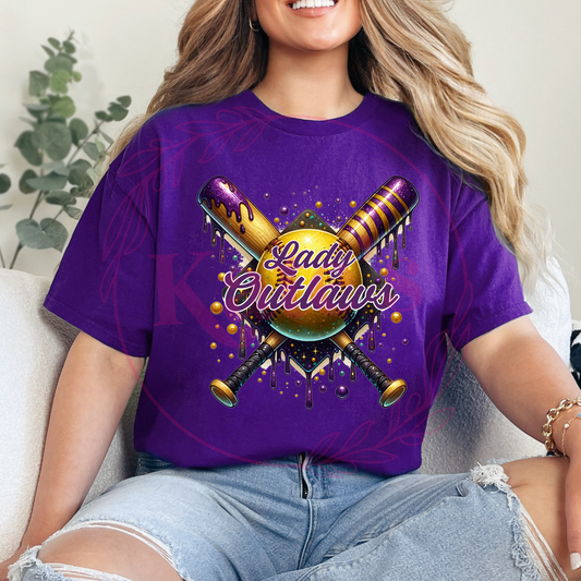 Lady Outlaws Logo Shirt