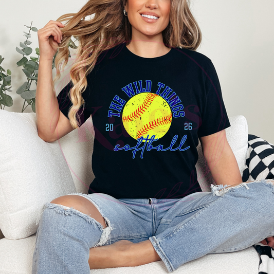 The Wild Things Softball Shirts