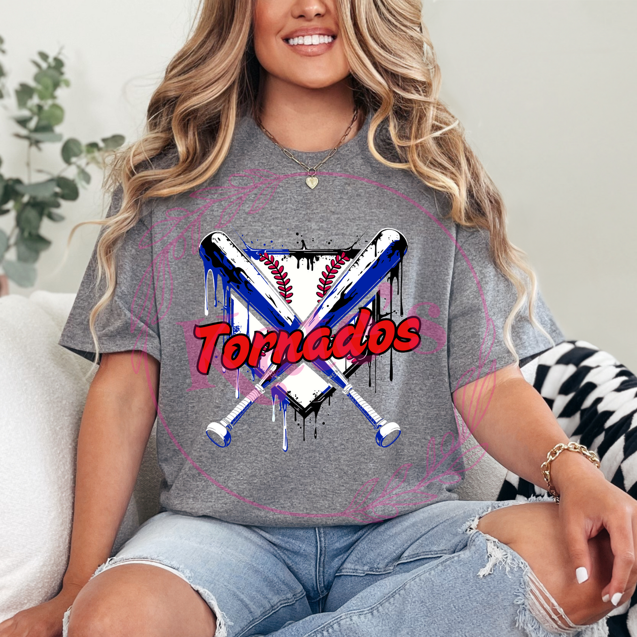 Tornados Homeplate Baseball Shirts
