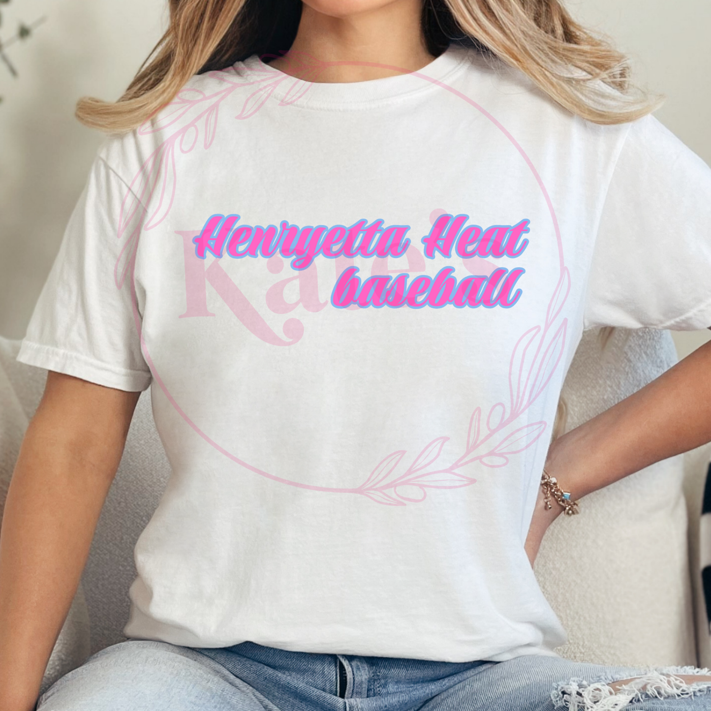 Henryetta Heat Baseball Shirt