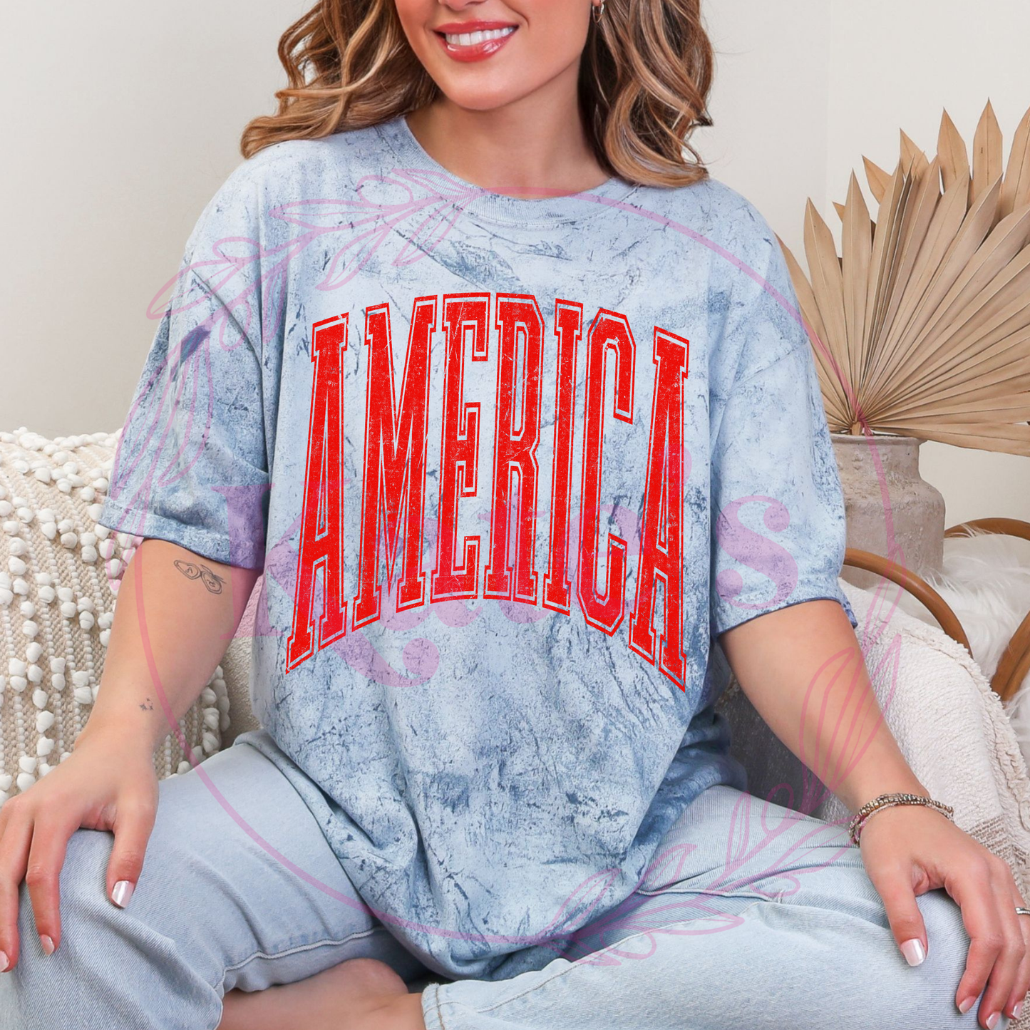 America Colorblast Comfort Colors T-Shirt