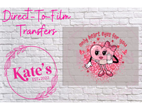 Only Heart Eyes For You - 9 Color Direct-To-Film Transfer