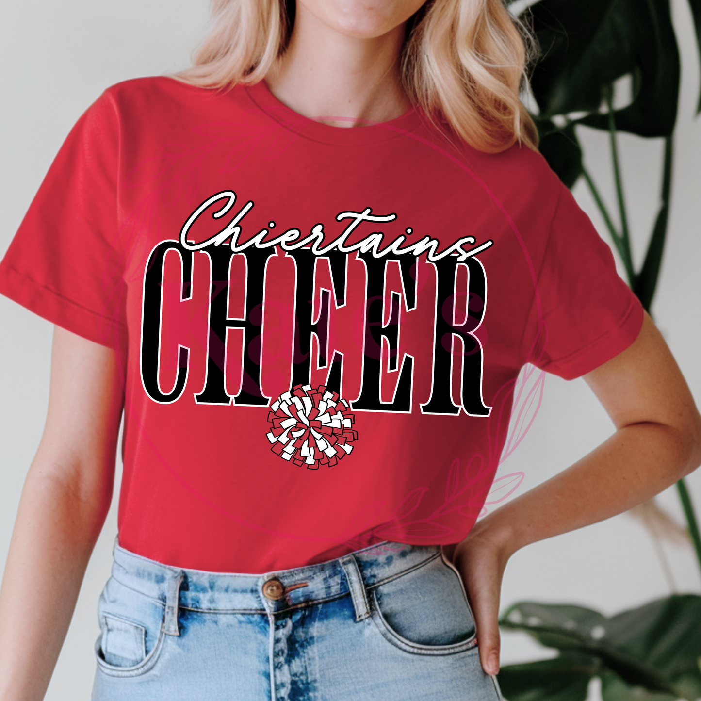 Custom Cheer w/ Pom Shirt