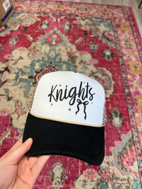 Coquette Knights Cheetah Trucker Hat