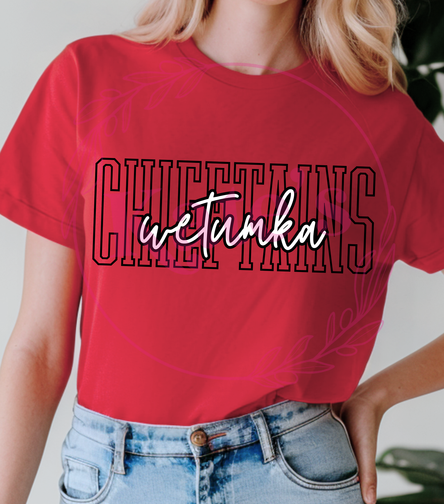 Tall Skinny Custom Mascot Adult T-Shirts