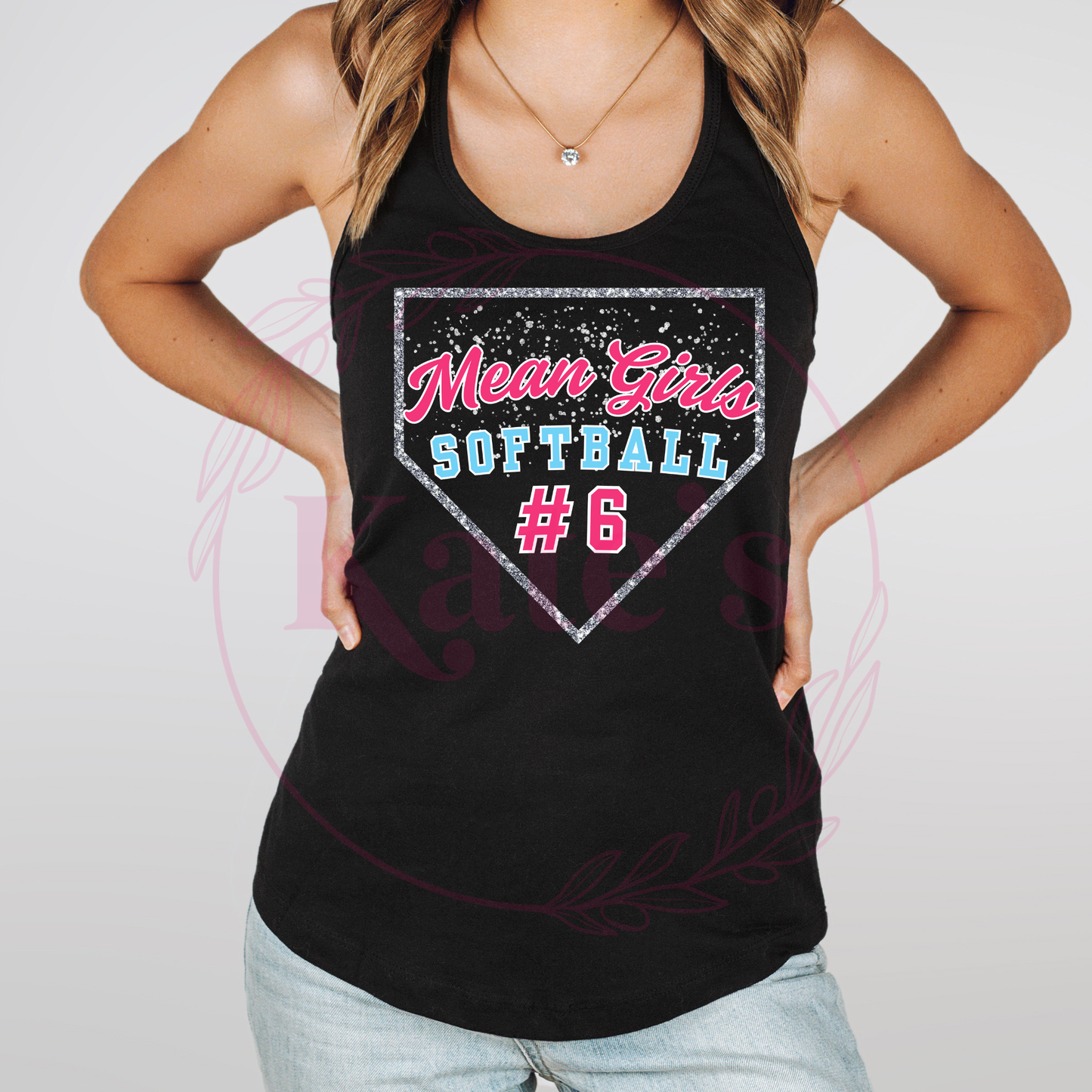 Mean Girls Glitter Diamond Tank Top