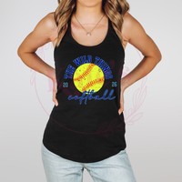 Wild Things Softball Tank Top