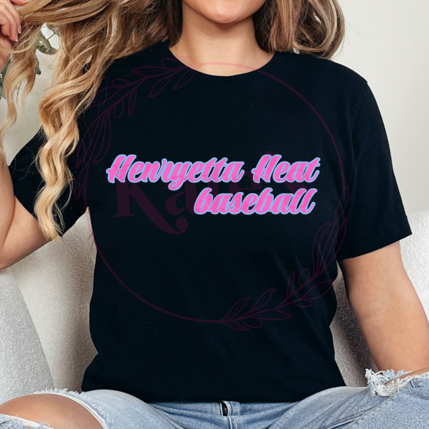 Henryetta Heat Baseball Shirt