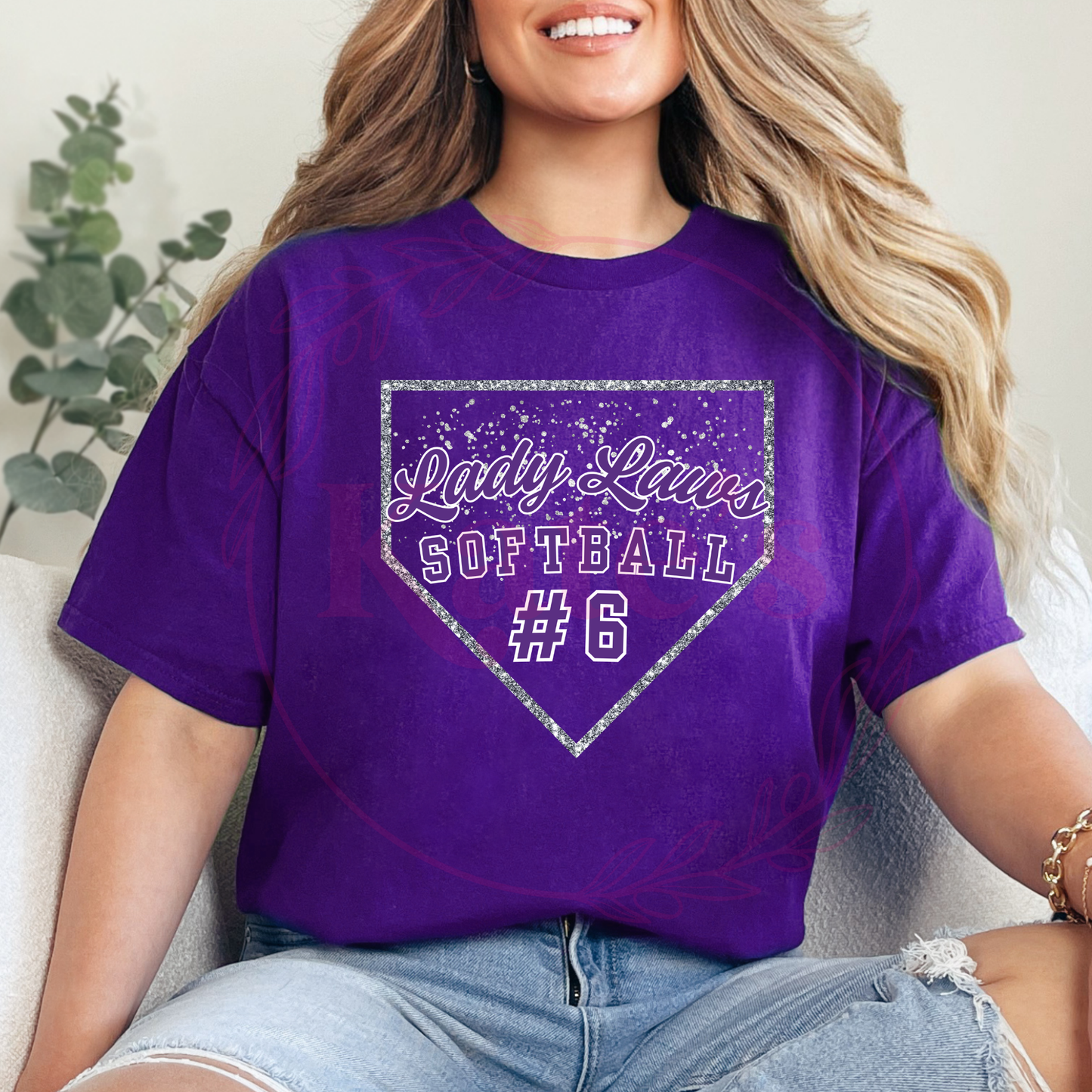 Lady Laws Glitter Diamond Shirt